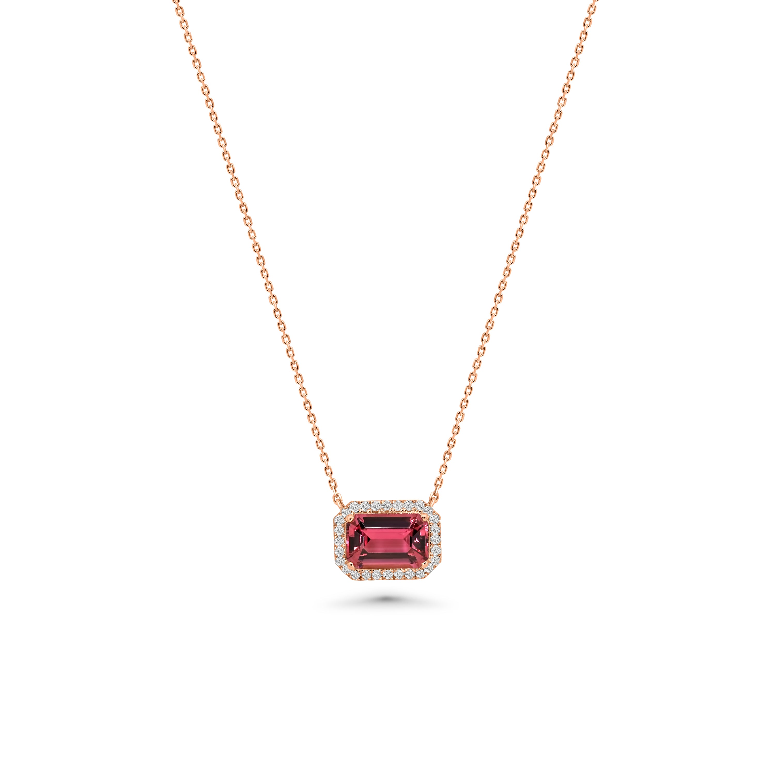 Pink Tourmaline Pendant