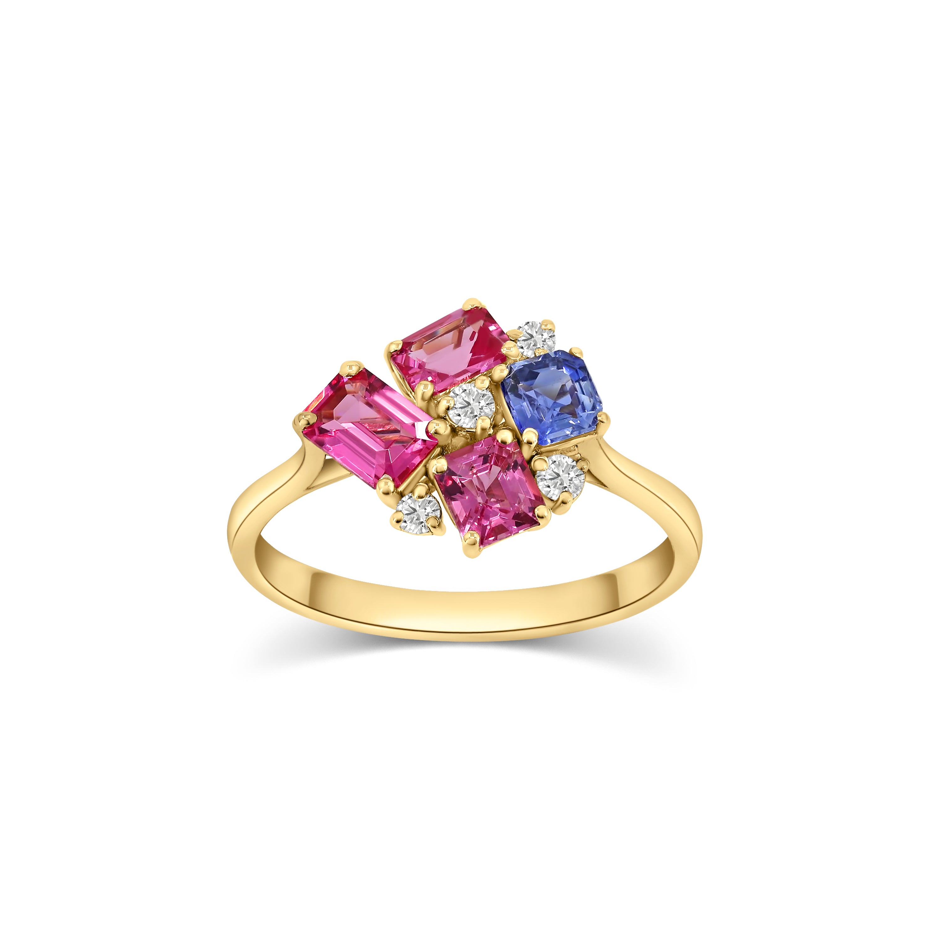 Sapphire & Spinel Ring