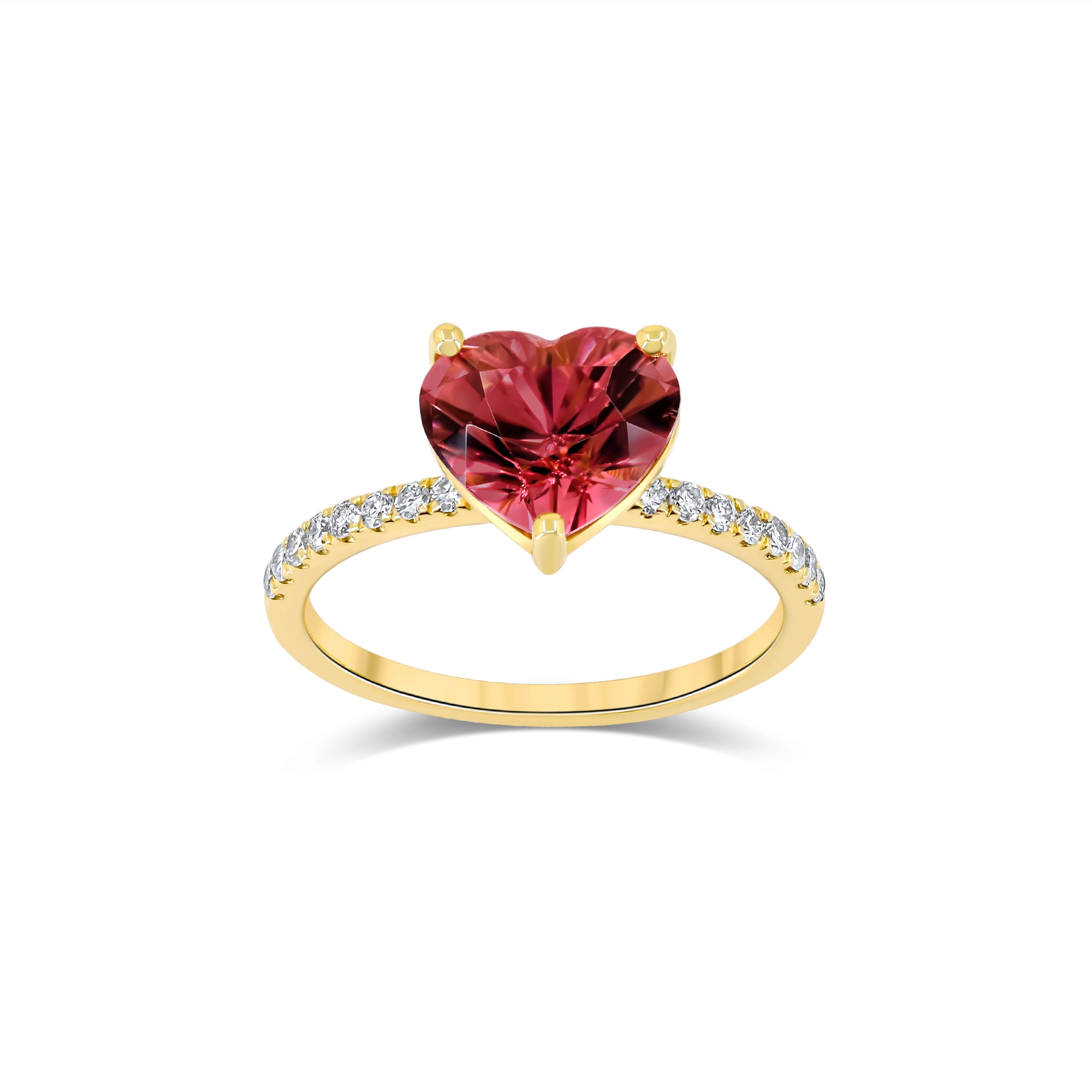 Pink Tourmaline Ring
